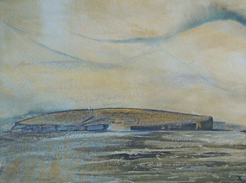 From the Birsay Shore, 2011 (mixed media on paper)