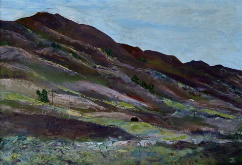 Barren Beauty, 2009 (oil on canvas)