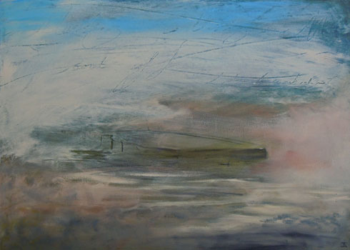 Ethereal Isle, 2011 (oil on canvas)