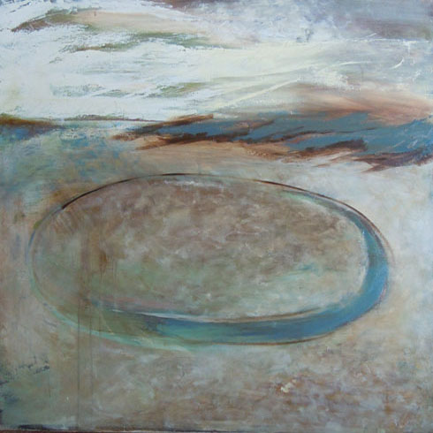 Pearlesque Arc, 2011 (oil on canvas)