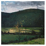 Autumn North of Rothes, 2008 (oil on linen)