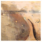 Sand 2, 2005 (oil ink & varnish on canvas)