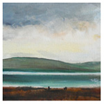 Loch Shimmer, 2016 (oil on canvas on board)